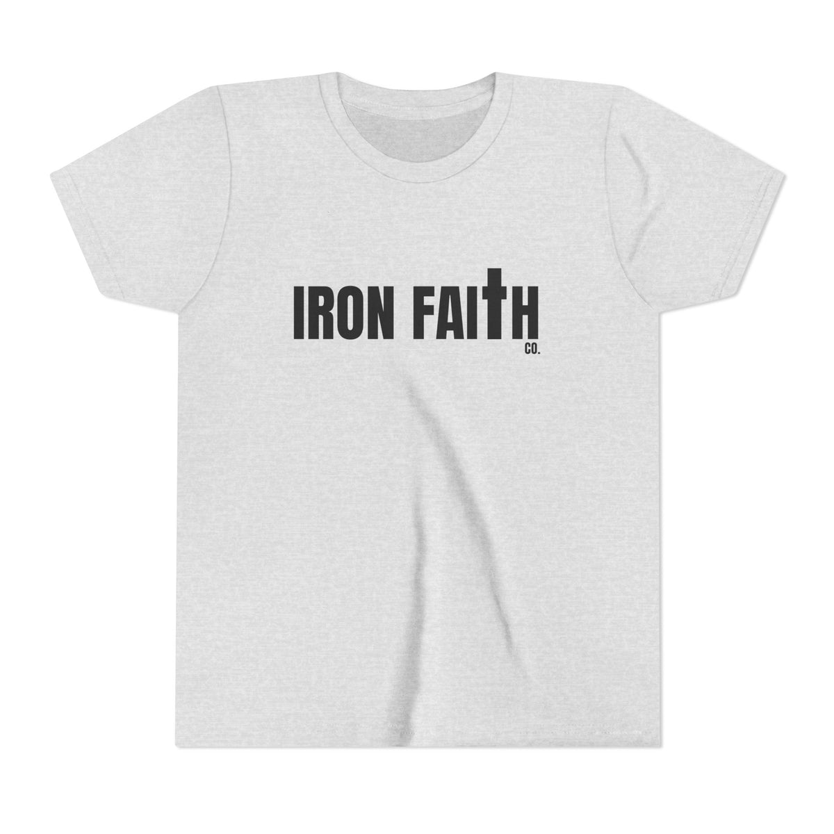 Iron Faith Co. Wordmark Youth Tee