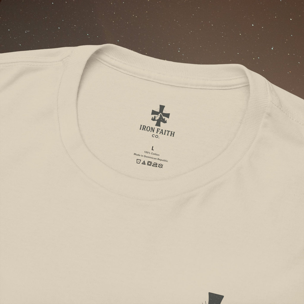 Iron Faith Co. | Not Perfect, Just Forgiven - Unisex Heavy Cotton T-Shirt