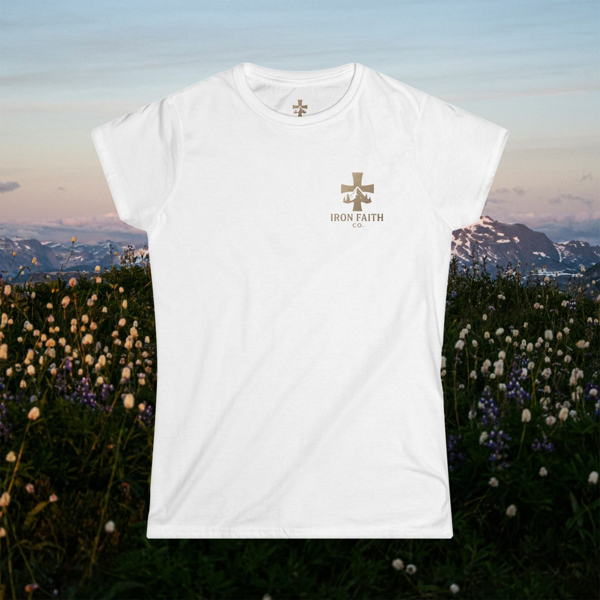 Iron Faith Co. - Walk by Faith - Women's Softstyle Tee - photo 3 of 30