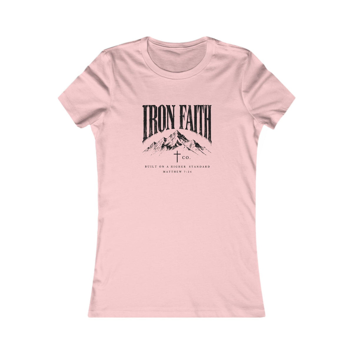 Built on a Higher Standard Women's Fitted Tee