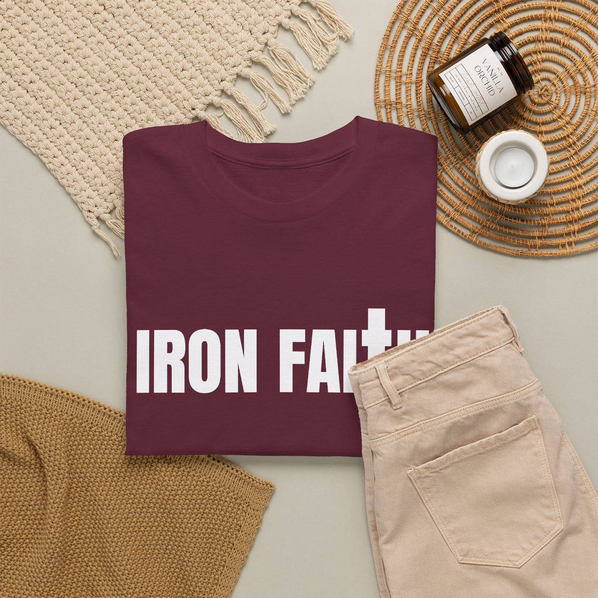 Iron Faith Co. Wordmark Tee