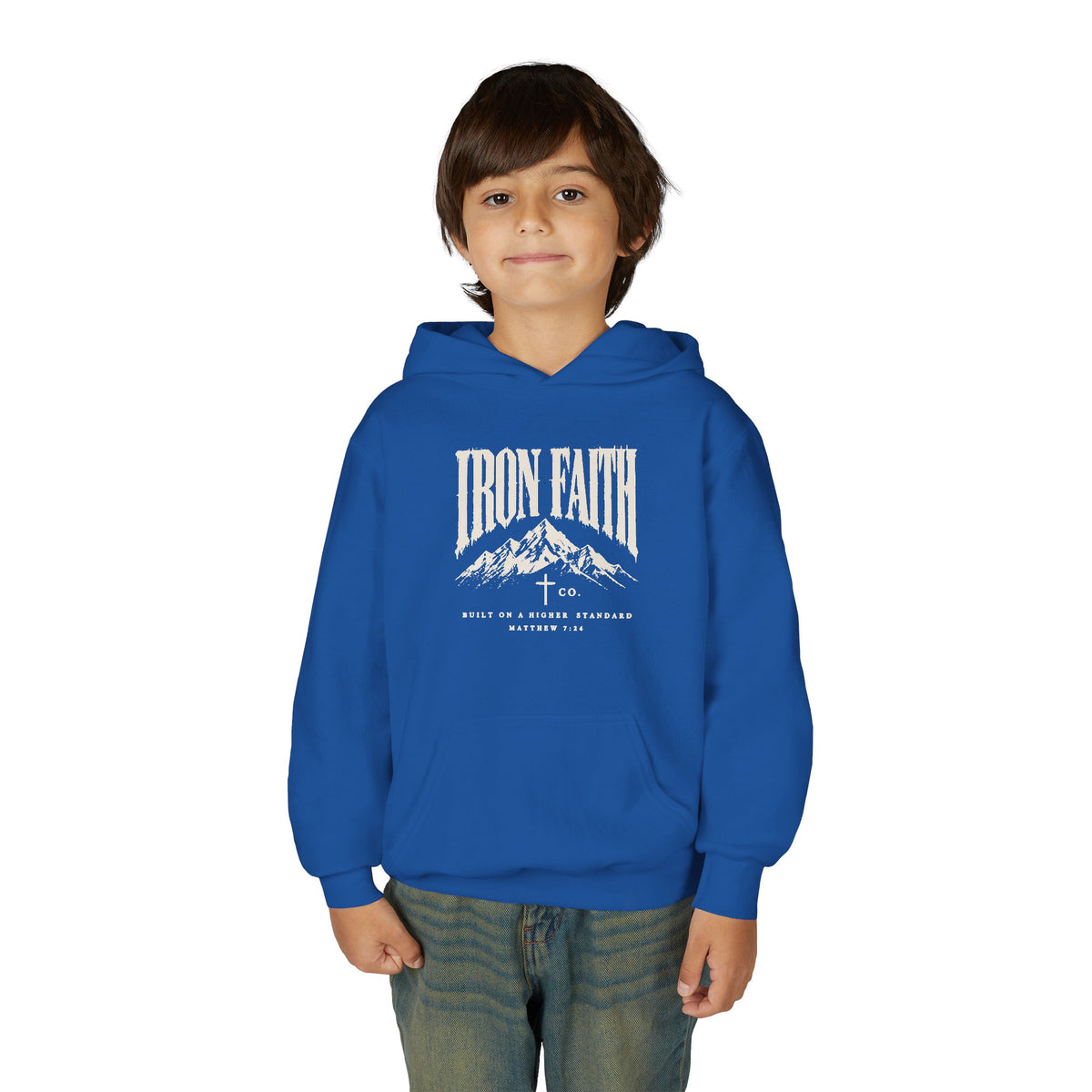 Built on a Higher Standard Youth Hoodie