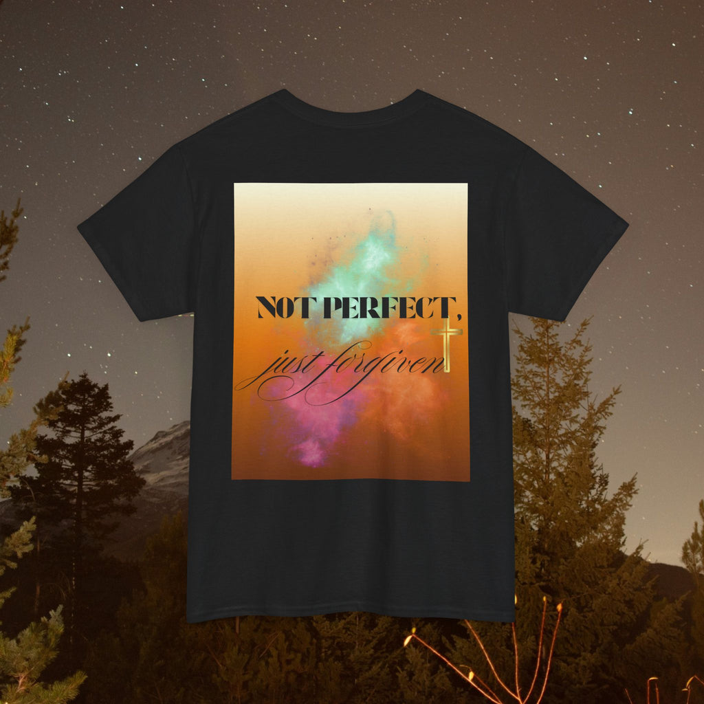 Iron Faith Co. | Not Perfect, Just Forgiven - Unisex Heavy Cotton T-Shirt