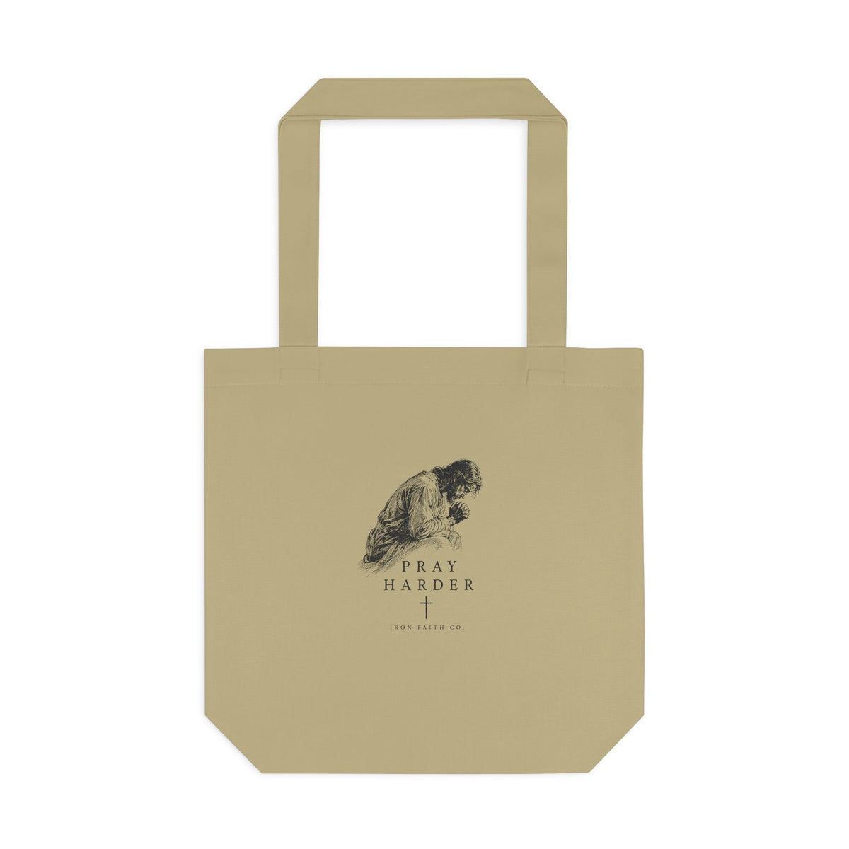 Pray Harder Tote Bag