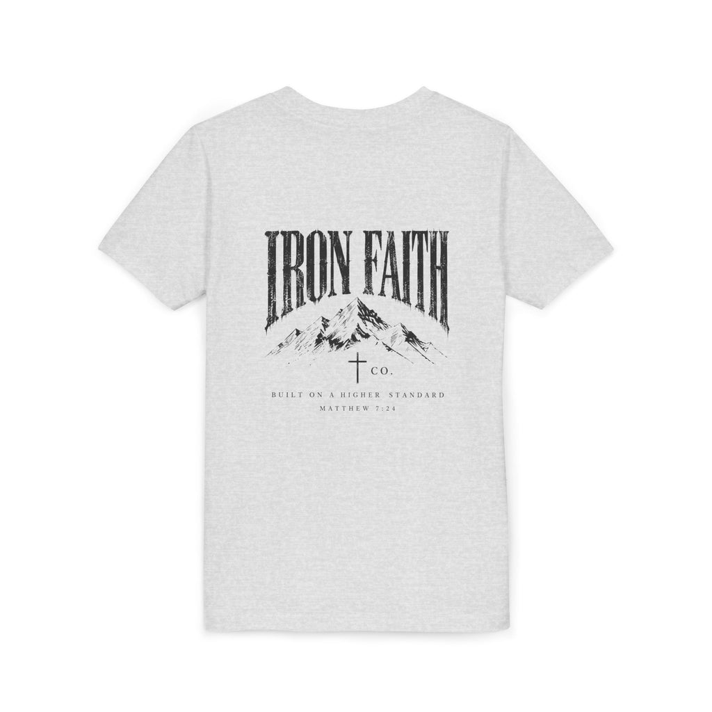 Built on a Higher Standard Youth Tee – Back Print