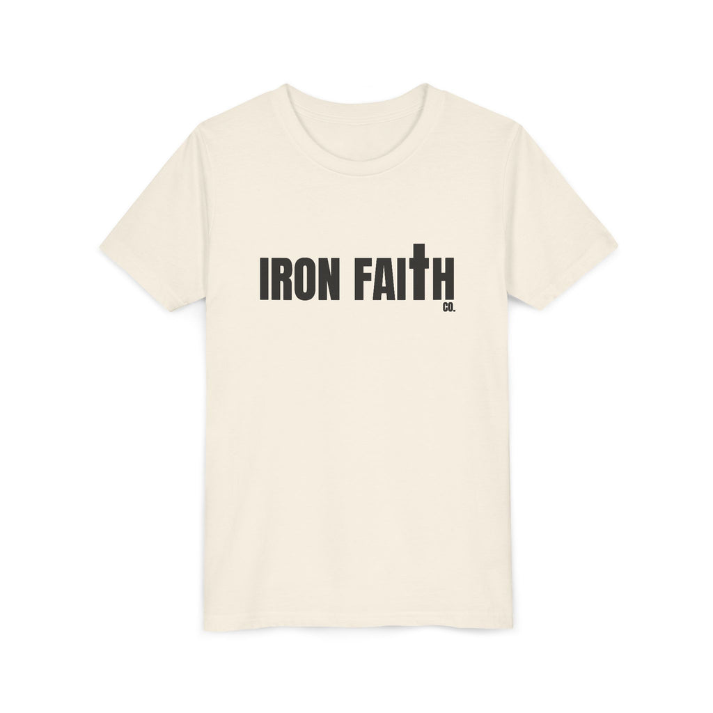 Iron Faith Co. Wordmark Youth Tee