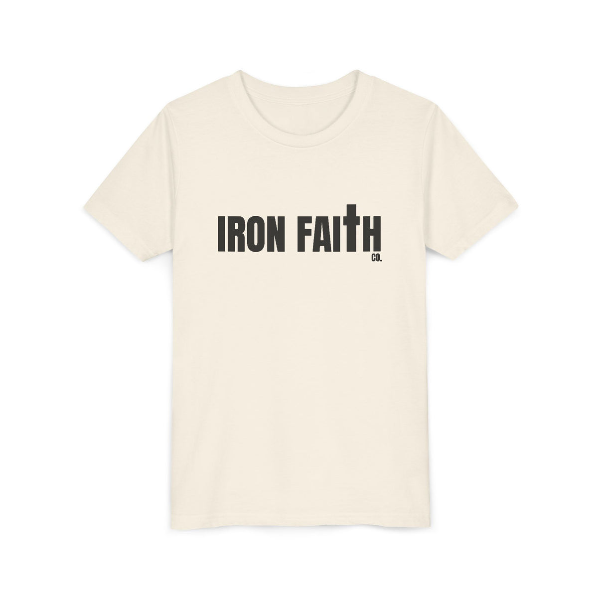 Iron Faith Co. Wordmark Youth Tee
