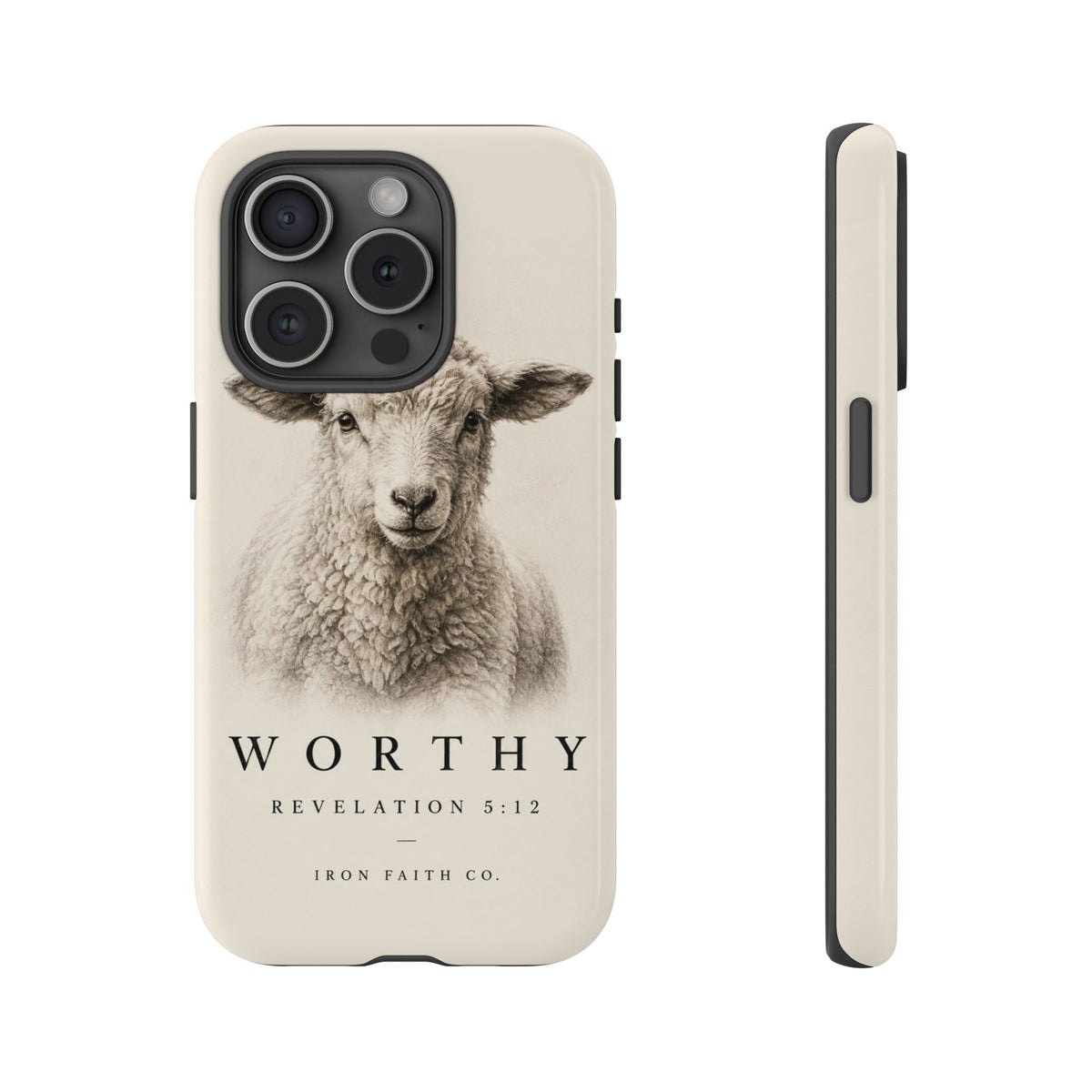 Worthy Revelation 5:12 Phone Case