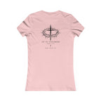It Is Finished Women's Fitted Tee