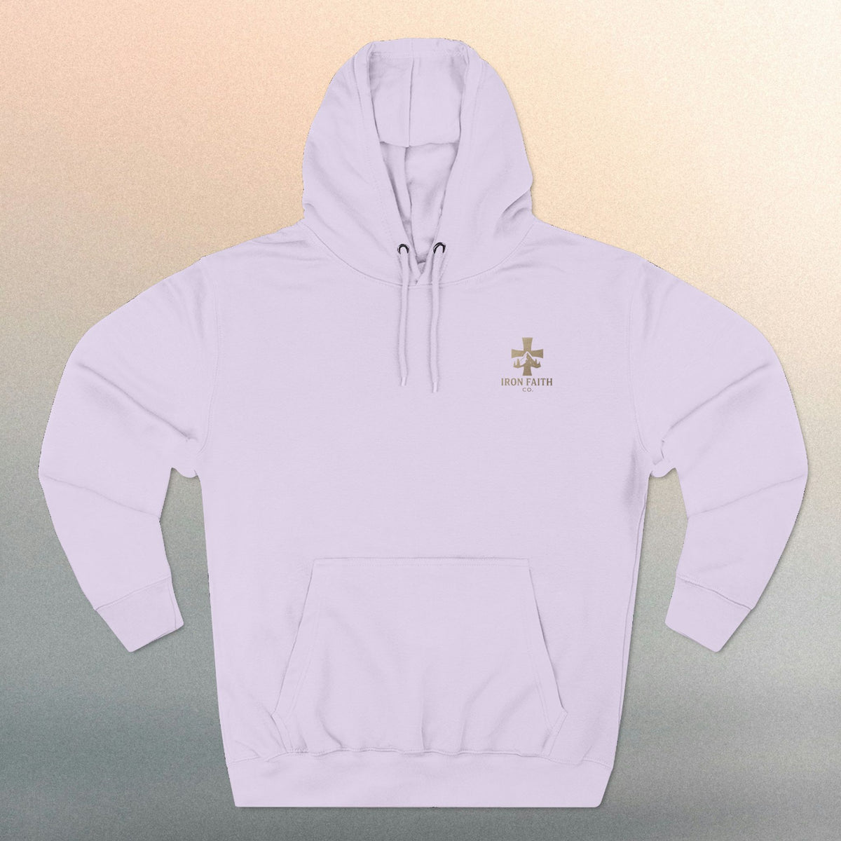 A Woman Who Fears The Lord Is Worthy Of Praise - Proverbs 31:30 - Iron Faith Co. - Fleece Hoodie - photo 8 of 30