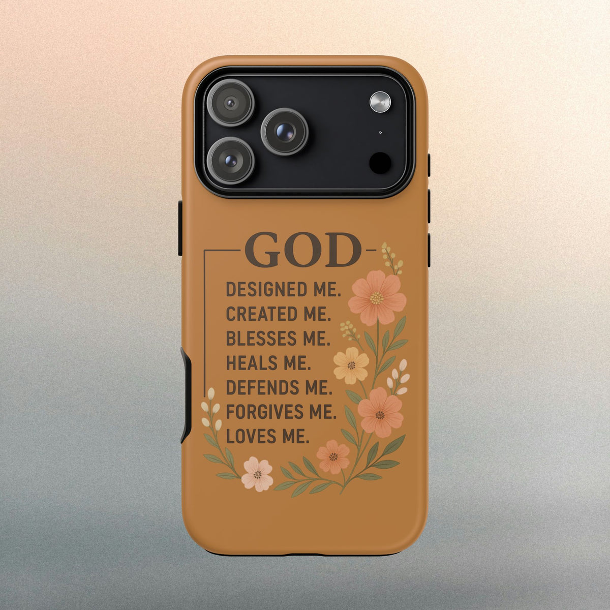 GOD Designed Me Floral iPhone Case - photo 24 of 30