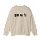 Iron Faith Co. Wordmark Crewneck – Back Print