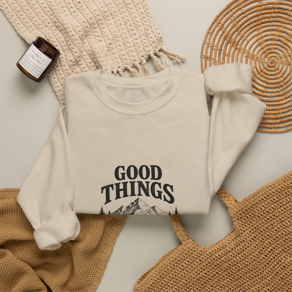 Good Things Come From Obedience Crewneck