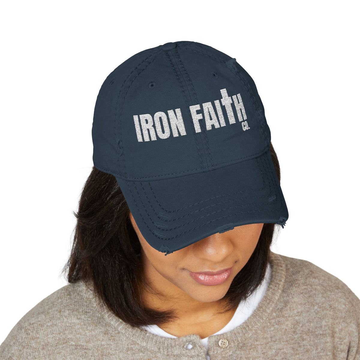 Iron Faith Co. Wordmark Dad Hat