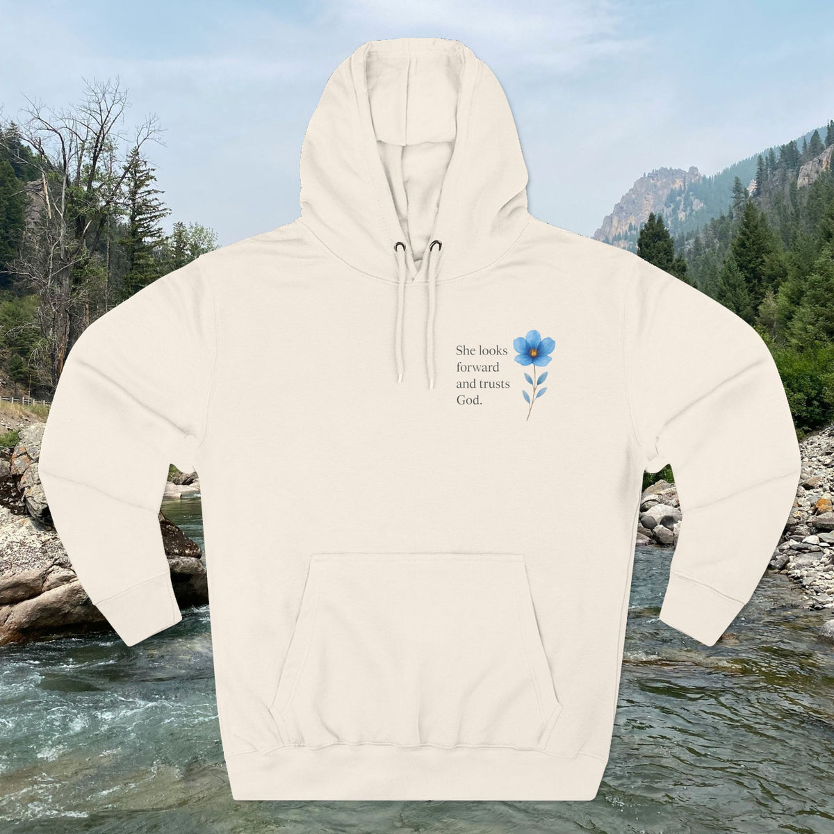 She Looks Back and Thanks God Comfort Pullover - IronFaithCo. - photo 4 of 30