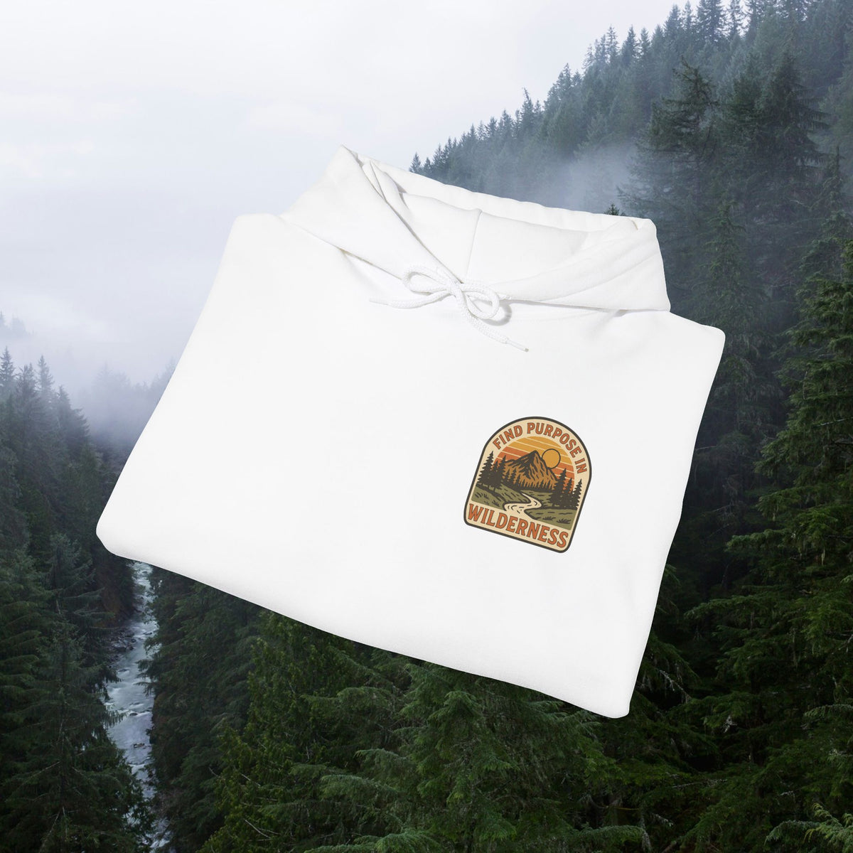 Find purpose in wilderness - Iron Faith Co. - Comfortable Heavy Blend Sweatshirt - photo 24 of 30