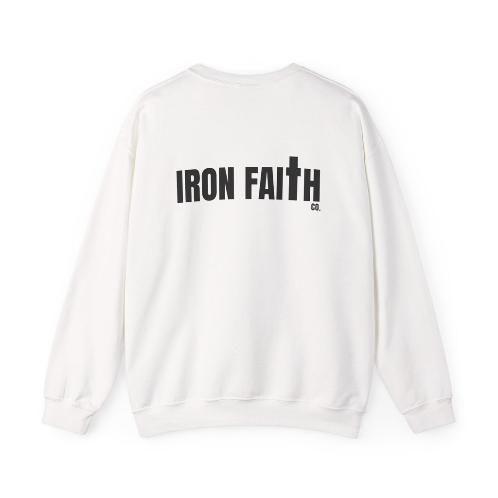 Iron Faith Co. Wordmark Crewneck – Back Print