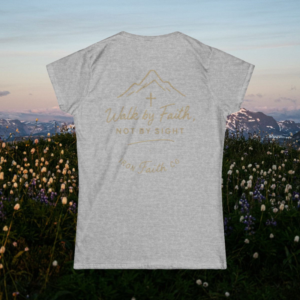 Iron Faith Co. - Walk by Faith - Women's Softstyle Tee - photo 23 of 30