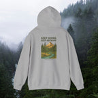 Find purpose in wilderness | Iron Faith Co. | Comfortable Heavy Blend Sweatshirt