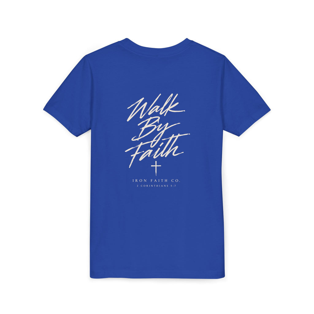 Walk By Faith Youth Tee – Back Print