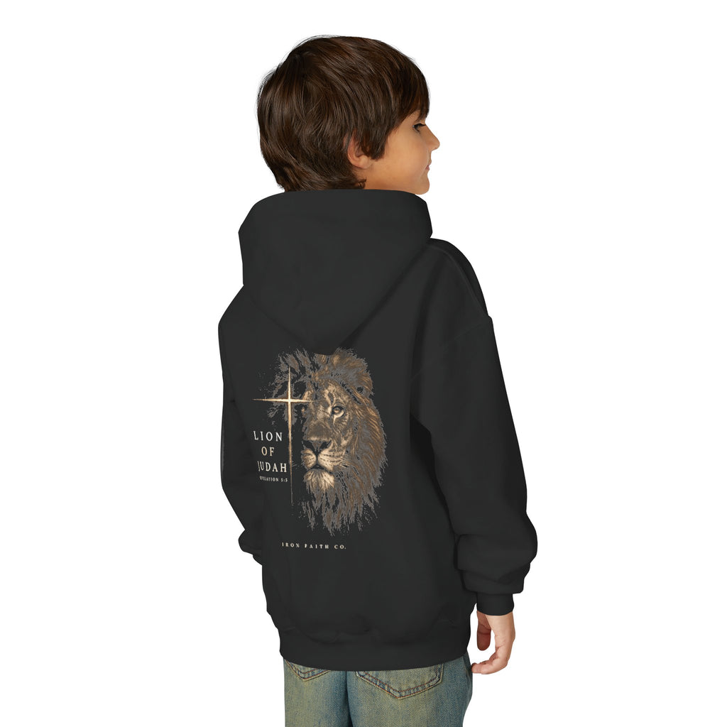 Lion of Judah Youth Hoodie – Back Print