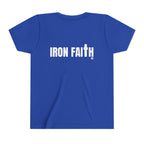 Iron Faith Co. Wordmark Youth Tee – Back Print