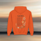 Iron Faith Co. - God's creation - Girls Youth Heavy Blend Hooded Sweatshirt - photo 16 of 30