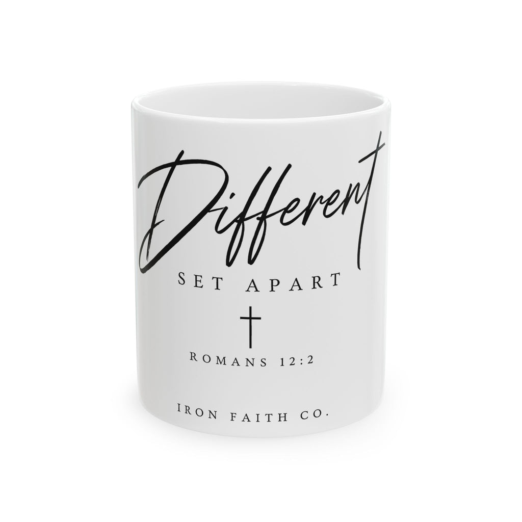 Different Romans 12:2 Mug