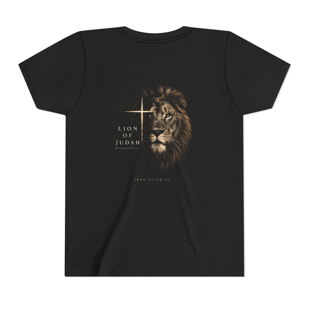 Lion of Judah Youth Tee – Back Print