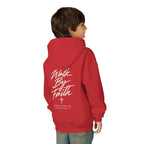 Walk By Faith Youth Hoodie – Back Print