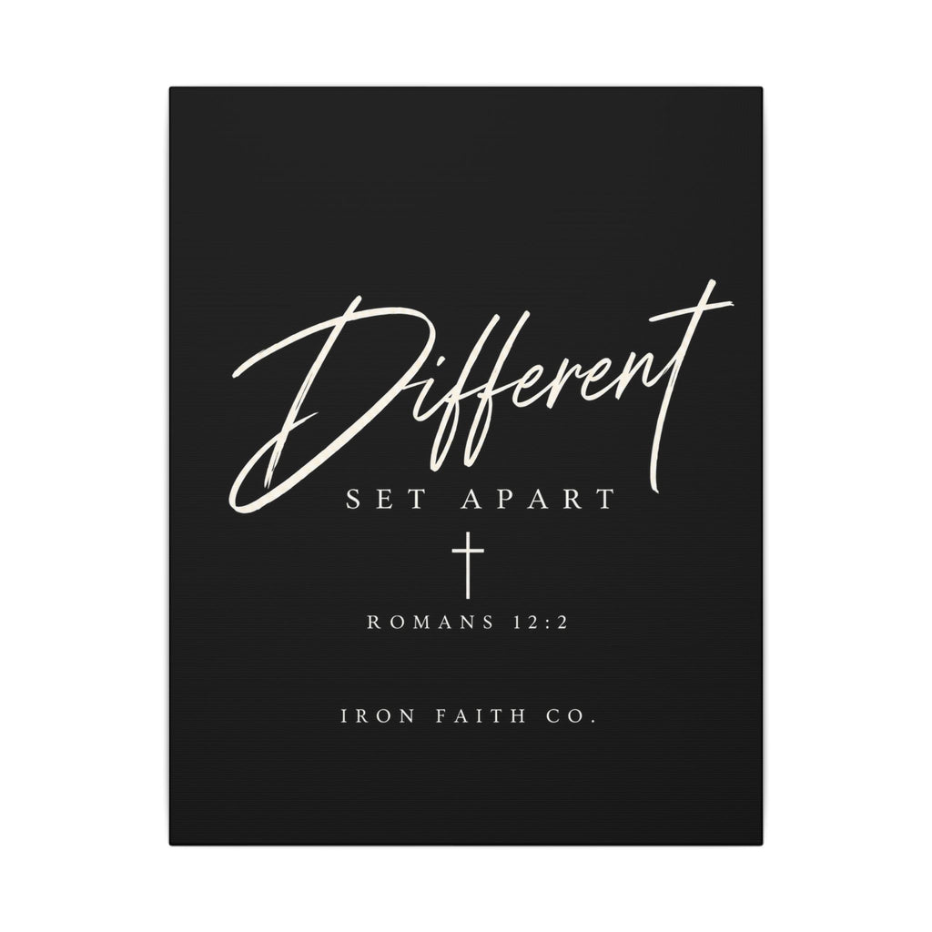 Different Romans 12:2 Canvas Print