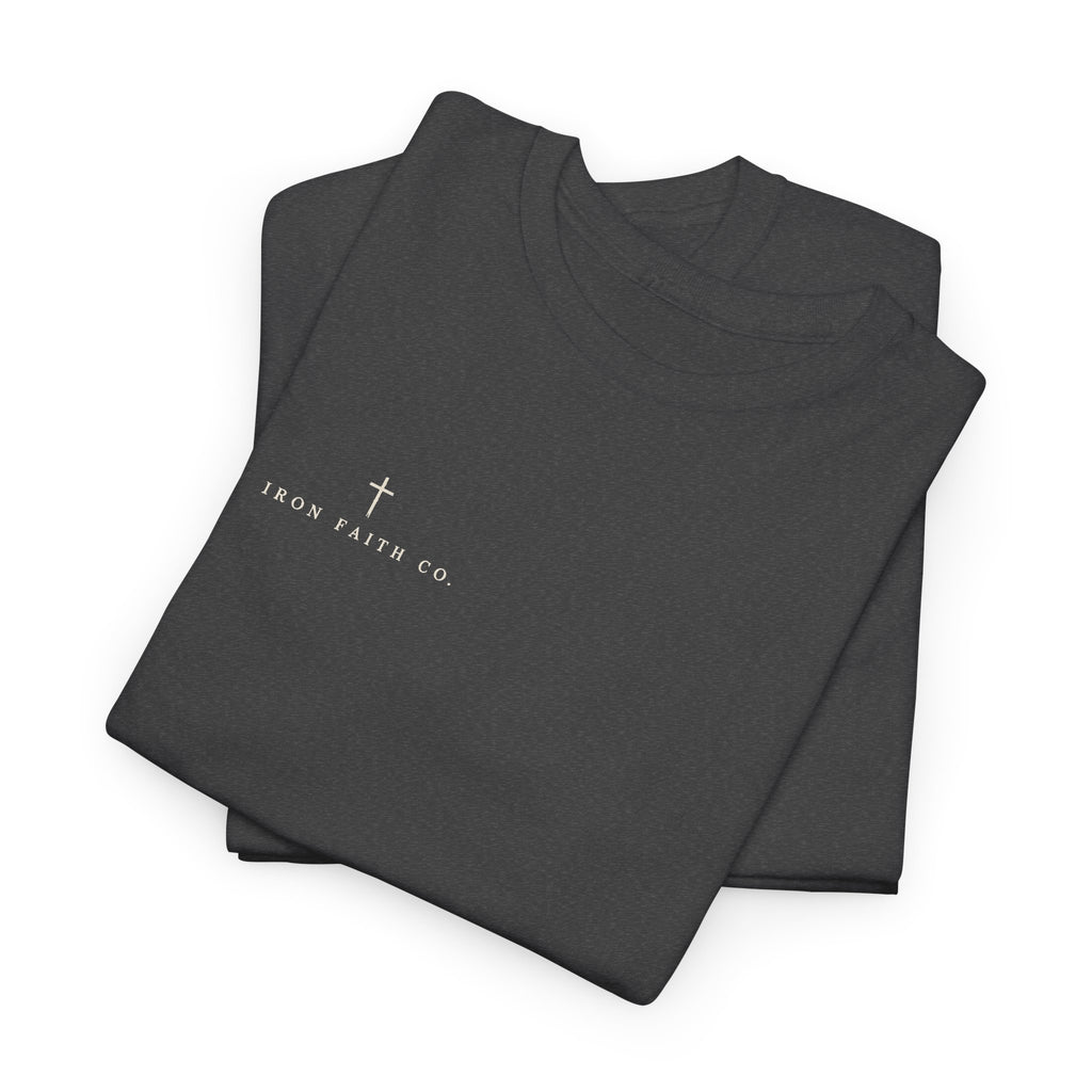 Iron Faith Co. Wordmark Tee – Back Print