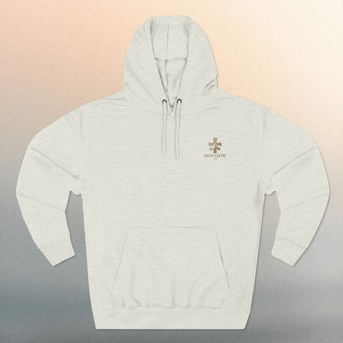 A Woman Who Fears The Lord Is Worthy Of Praise - Proverbs 31:30 - Iron Faith Co. - Fleece Hoodie - photo 6 of 30