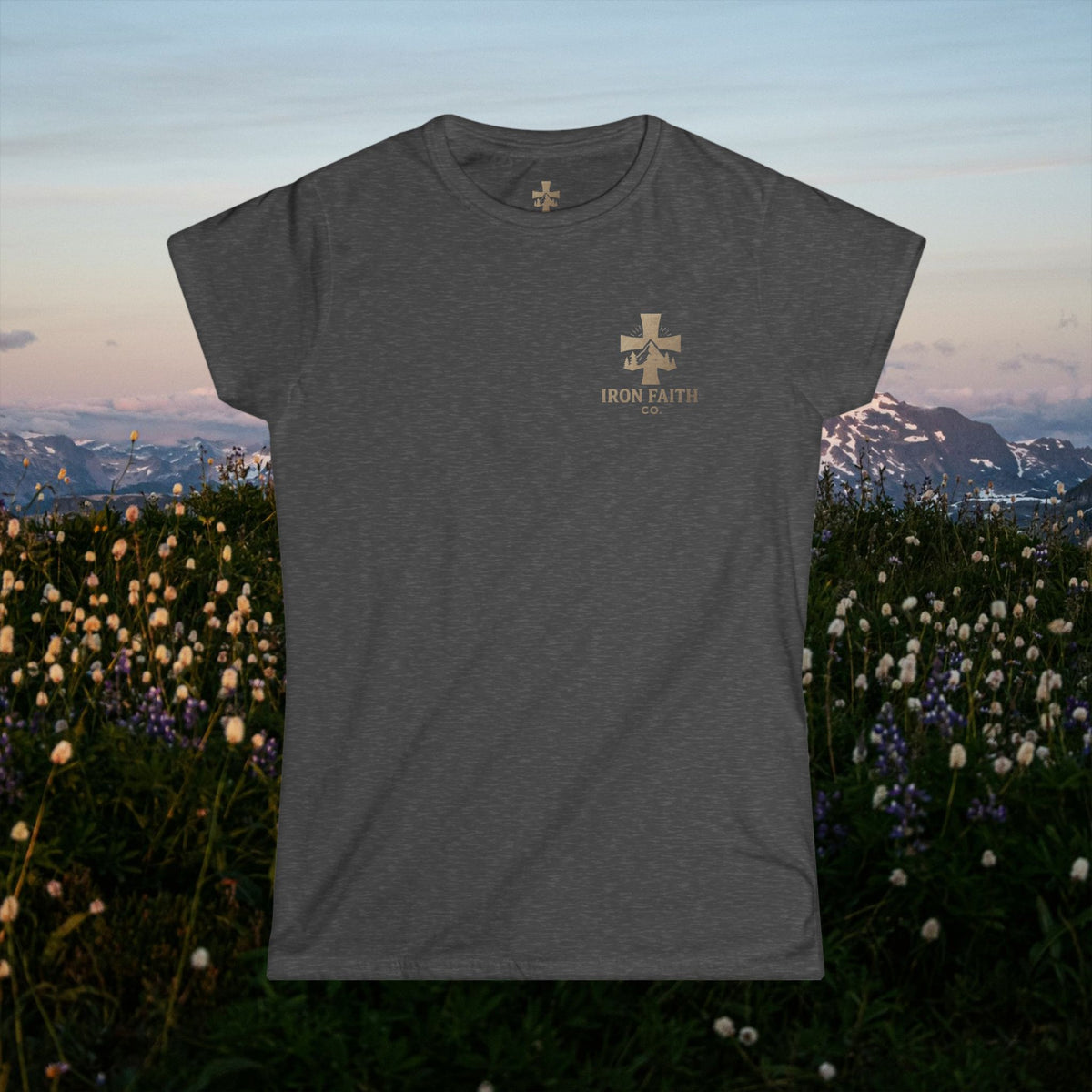 Iron Faith Co. - Walk by Faith - Women's Softstyle Tee - photo 7 of 30