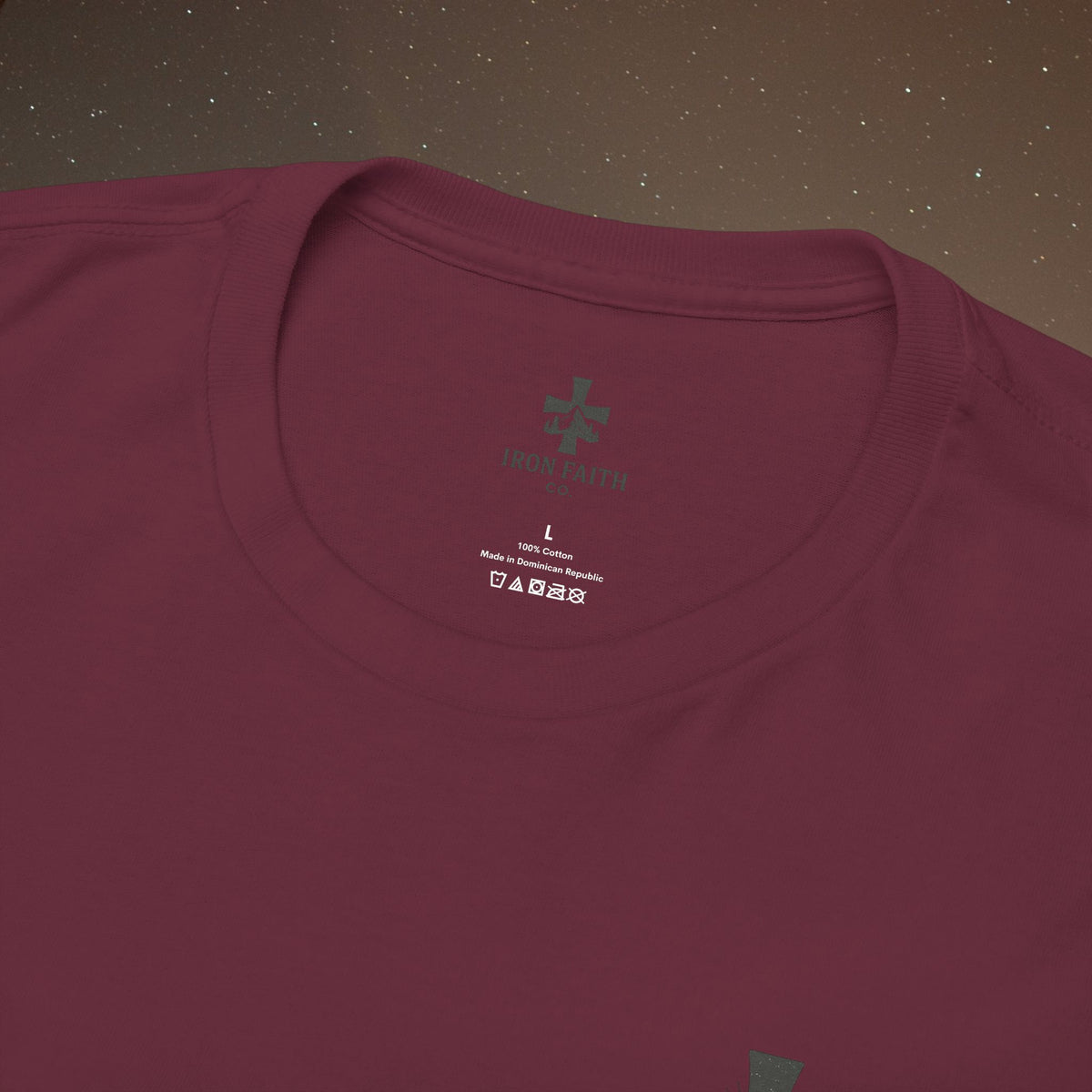 Iron Faith Co. | Not Perfect, Just Forgiven - Unisex Heavy Cotton T-Shirt