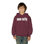 Iron Faith Co. Wordmark Youth Hoodie