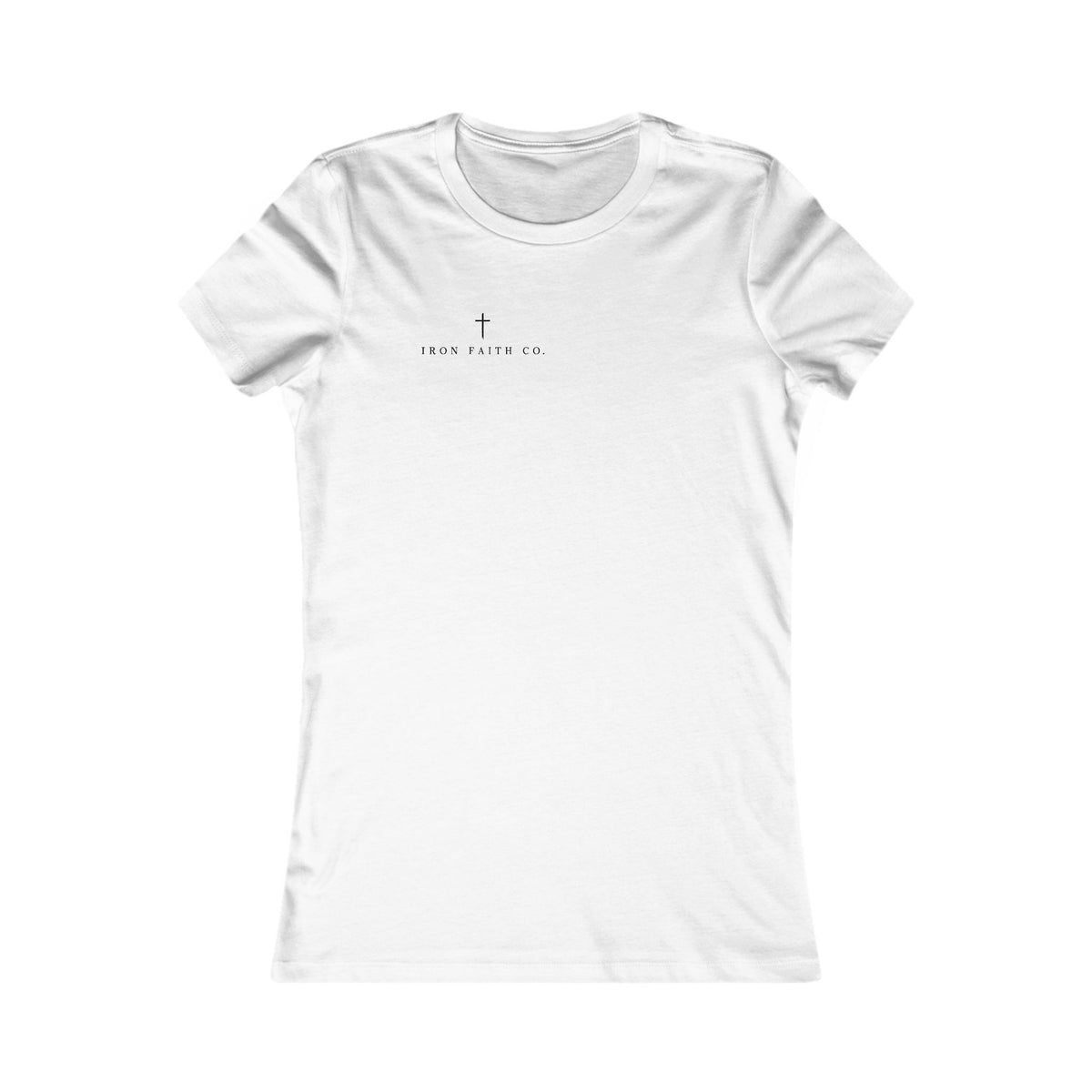 It Is Finished Women's Fitted Tee