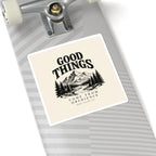 Good Things Come From Obedience Sticker