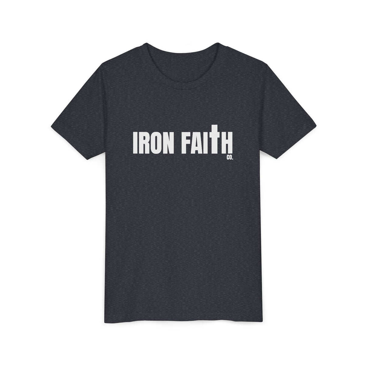 Iron Faith Co. Wordmark Youth Tee
