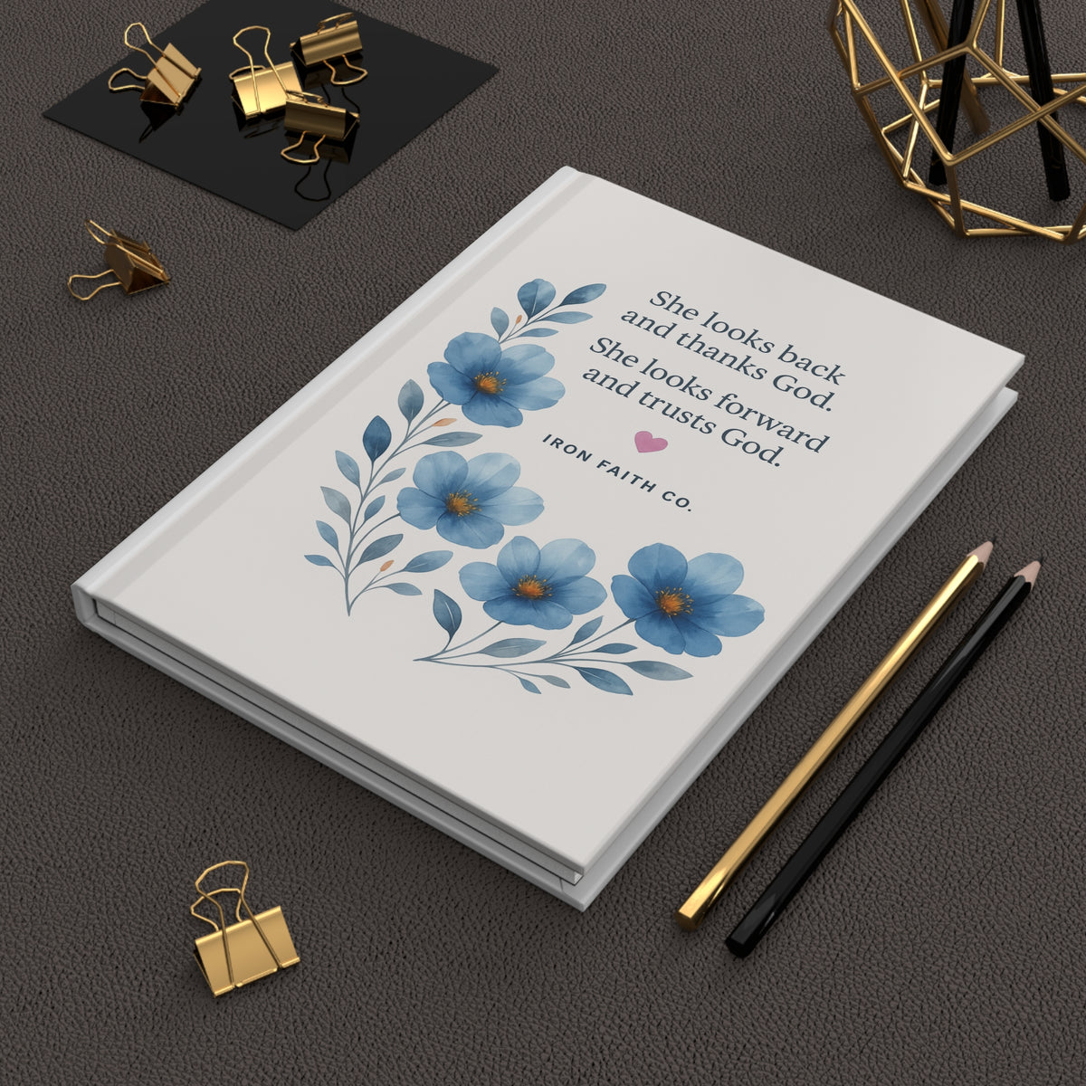 Journal — She Looks Back and Thanks God / Rooted in Love Hardcover Journal - photo 5 of 6