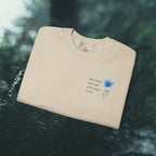 She Looks Back and Thanks God Floral Sweatshirt - Iron Faith Co. - photo 5 of 24