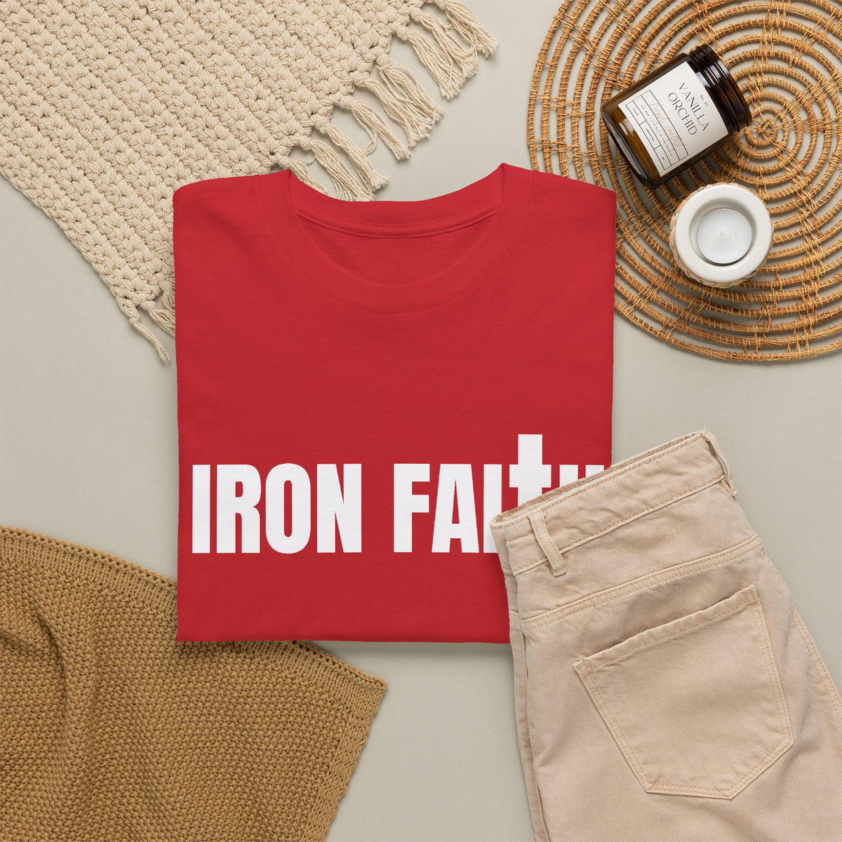 Iron Faith Co. Wordmark Tee