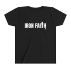 Iron Faith Co. Wordmark Youth Tee – Back Print