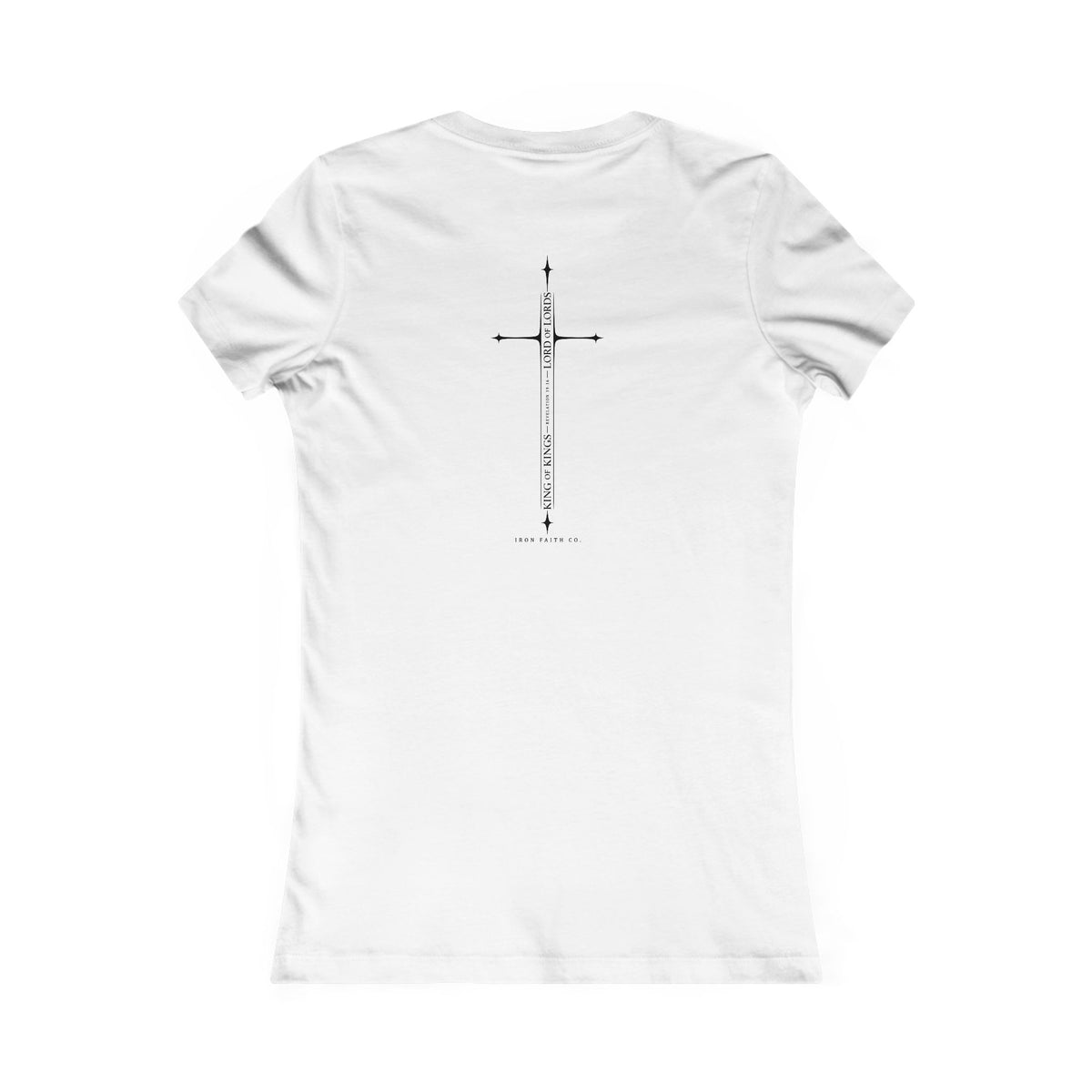 Christ Is King Women's Fitted Tee
