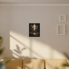 The King of Kings Revelation 19:16 Canvas Print shown in a styled everyday scene (product mockup)
