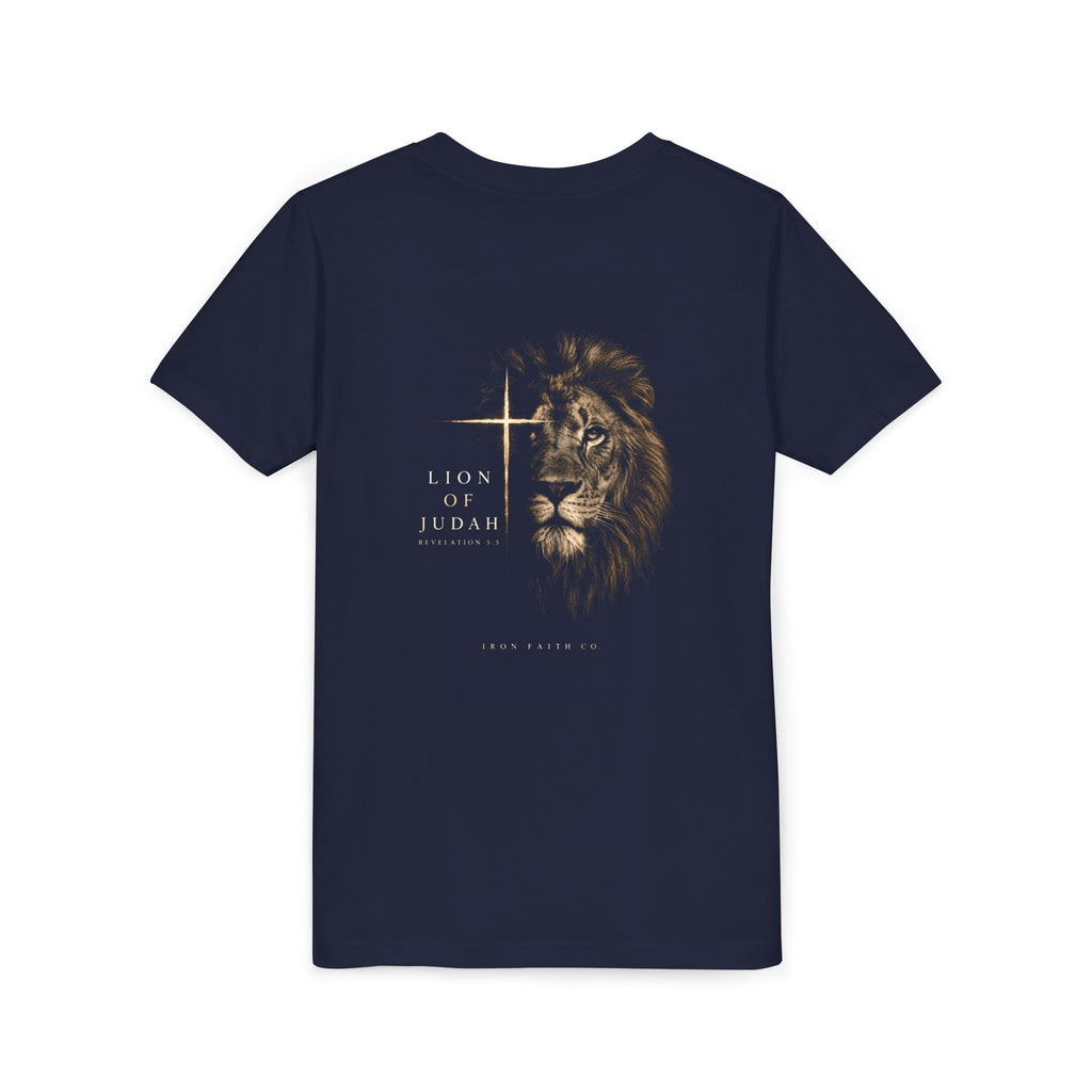 Lion of Judah Youth Tee – Back Print