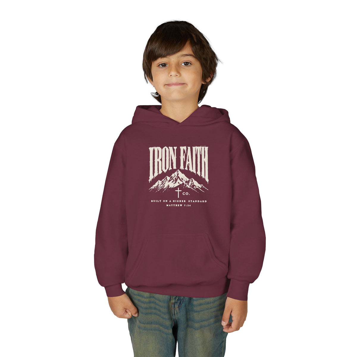 Built on a Higher Standard Youth Hoodie