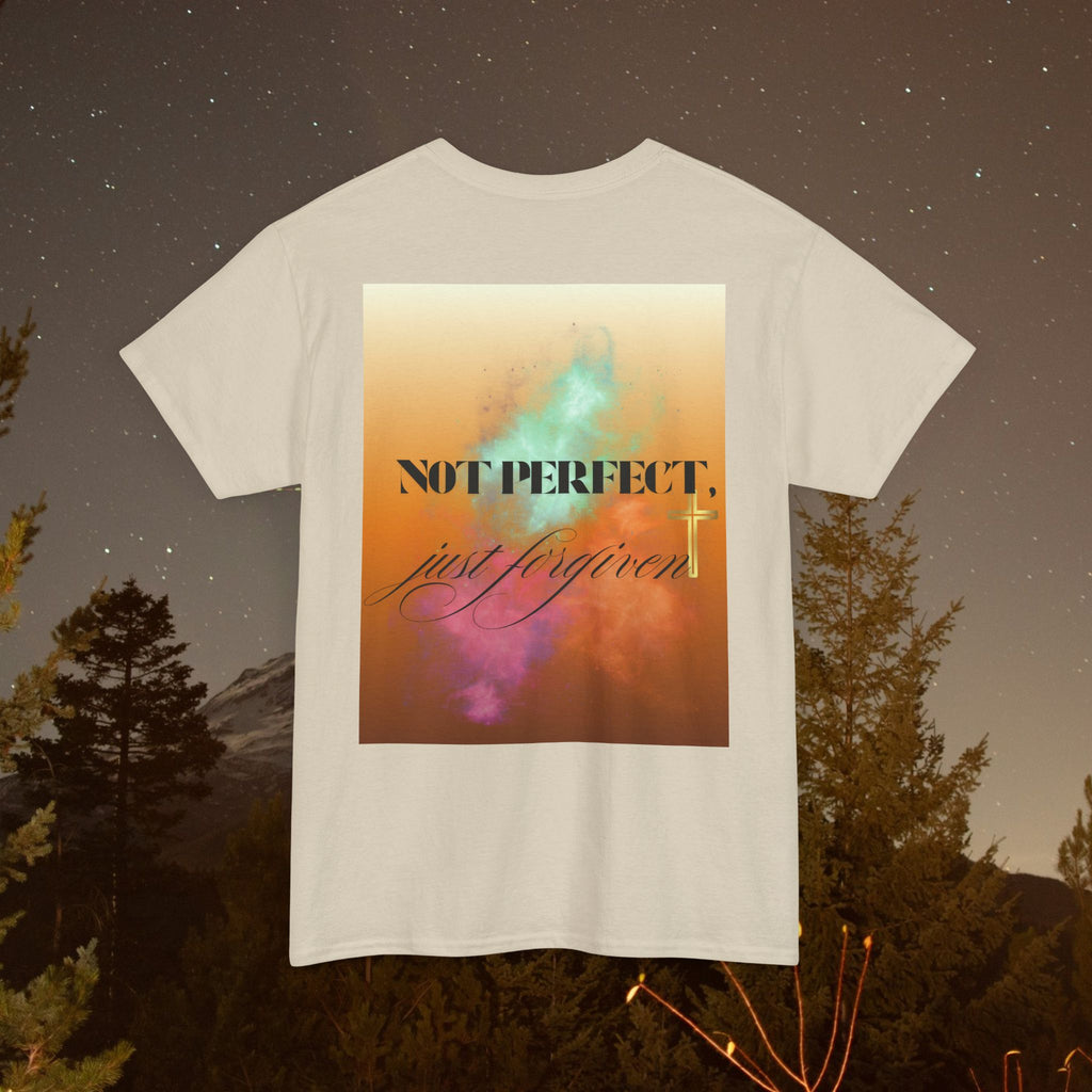 Iron Faith Co. | Not Perfect, Just Forgiven - Unisex Heavy Cotton T-Shirt