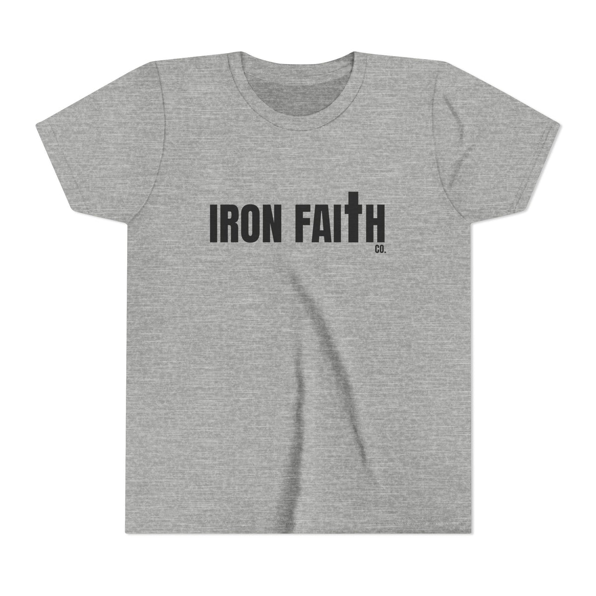 Iron Faith Co. Wordmark Youth Tee