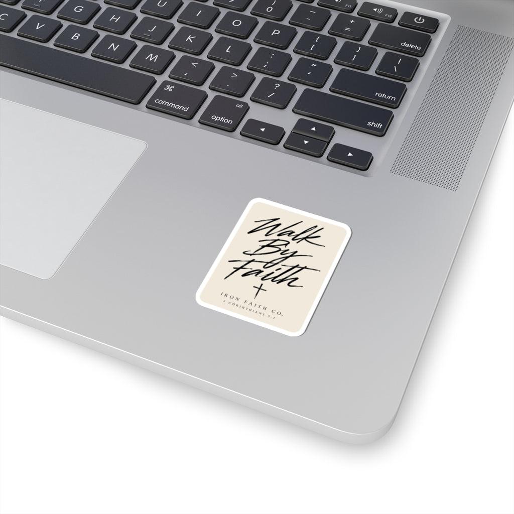 Walk By Faith Sticker